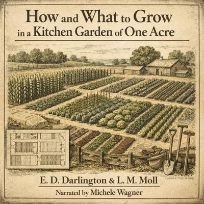 How and What to Grow in a Kitchen Garden of One Acre Audibook, by E. D. Darlington