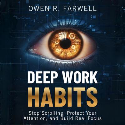 Deep Work Habits: Stop Scrolling, Protect Your Attention, and Build Real Focus Audibook, by Owen R.  Farwell