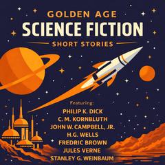 Golden Age Science Fiction Short Stories: The Marching Morons, A Pail of Air, Second Variety, The Defenders, The Last Evolution, The Star, In The Year 2889 and A Martian Odyssey Audibook, by Fredric Brown
