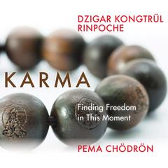 Karma: Finding Freedom in This Moment Audibook, by Pema Chödrön