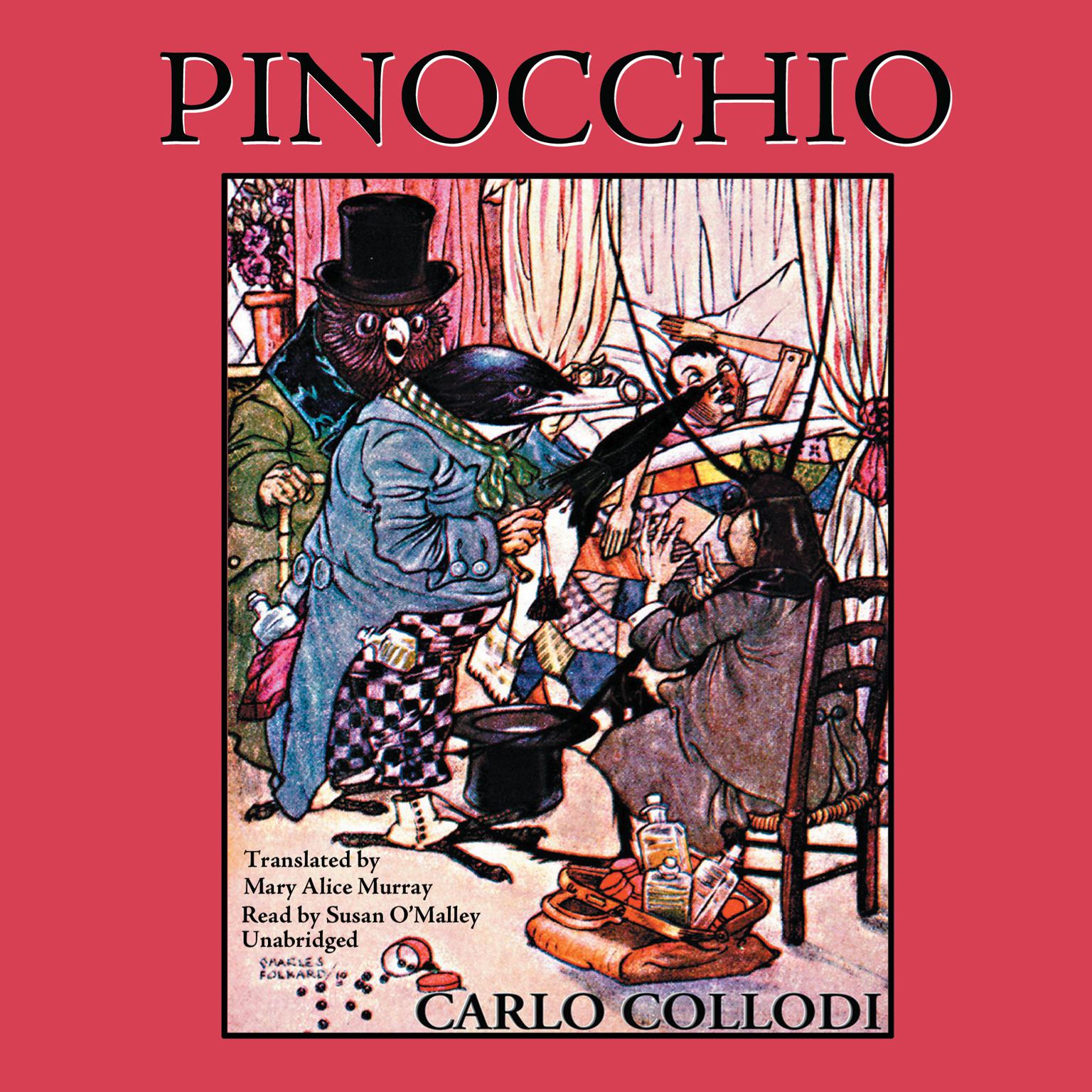 Pinocchio Audiobook, by Carlo Collodi