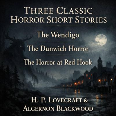 Three Classic Horror Short Stories: The Wendigo, The Dunwich Horror, and The Horror at Red Hook Audibook, by Algernon Blackwood