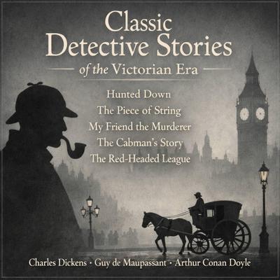 Classic Detective Stories of the Victorian Era: Hunted Down, The Piece of String, My Friend the Murderer, The Cabman's Story, and The Red-Headed League Audibook, by Guy de Maupassant