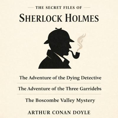 The Secret Files of Sherlock Holmes: The Adventure of the Dying Detective, The Adventure of the Three Garridebs, and The Boscombe Valley Mystery Audibook, by Arthur Conan Doyle