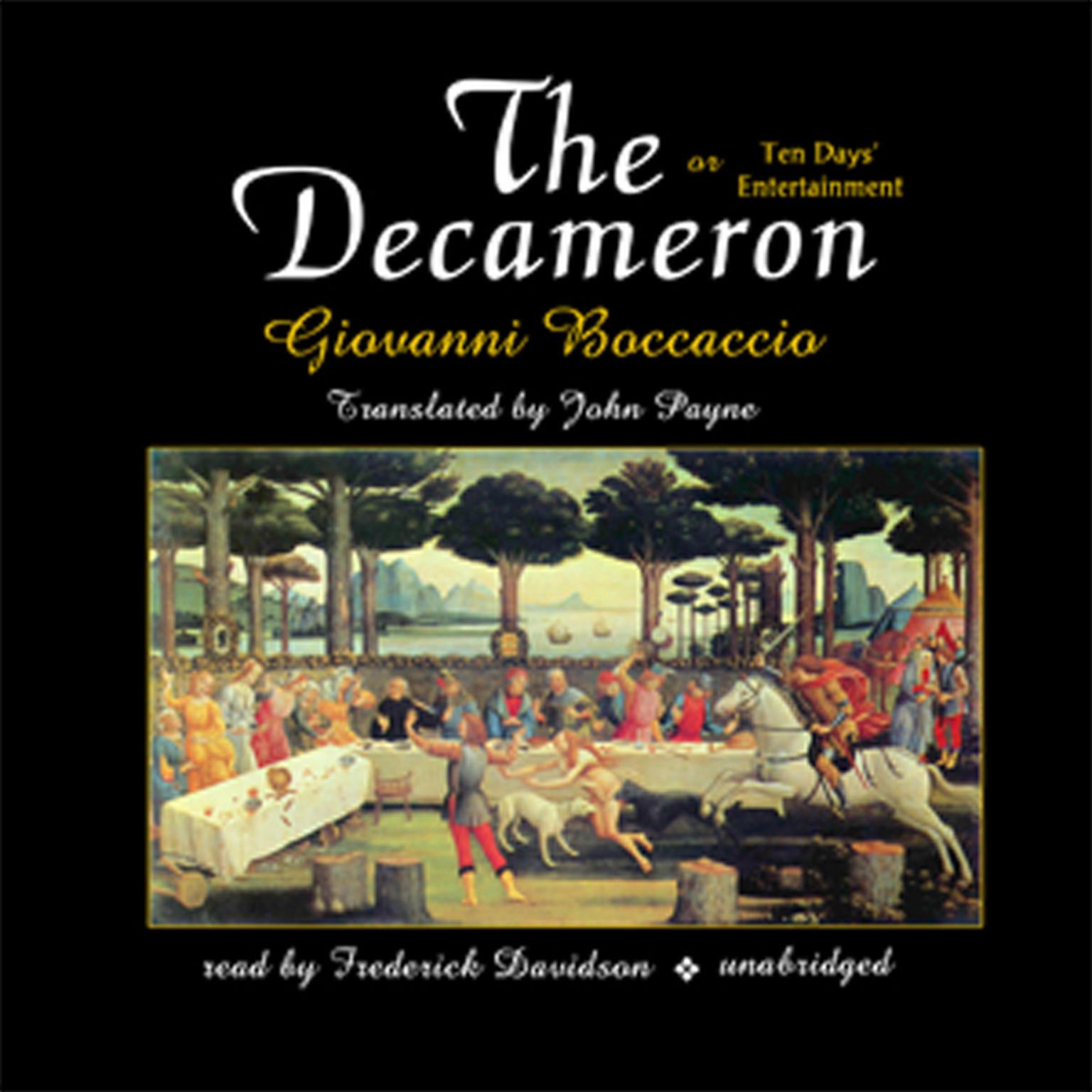 The Decameron: or Ten Days’ Entertainment Audiobook, by Giovanni Boccaccio