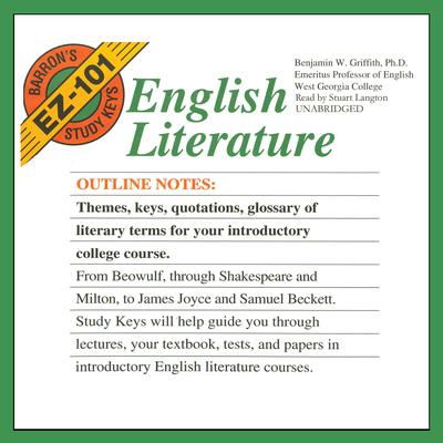 English Literature Audiobook, by 