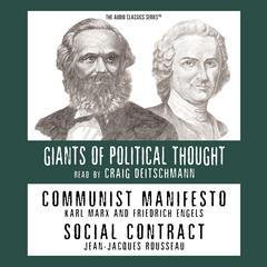 Communist Manifesto and Social Contract Audiobook, by 
