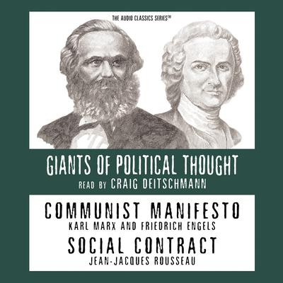 Communist Manifesto and Social Contract Audiobook, by 