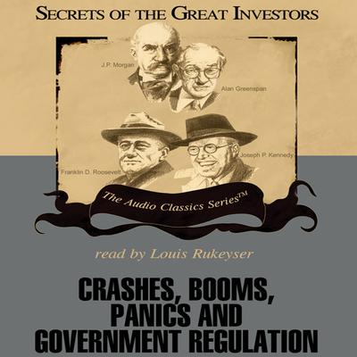 Crashes, Booms, Panics, and Government Regulation Audiobook, by Robert Sobel