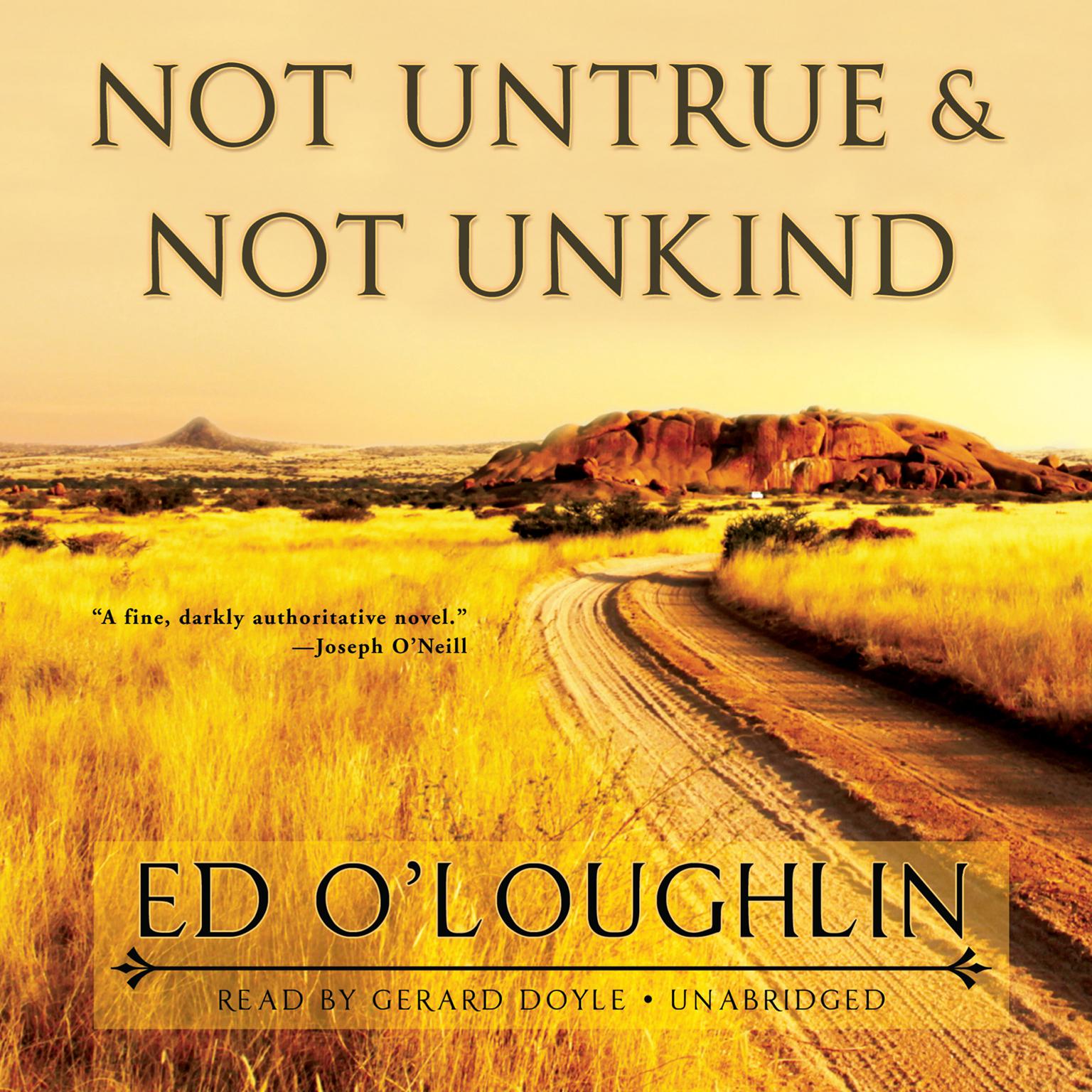 Not Untrue & Not Unkind Audiobook, by Ed O’Loughlin