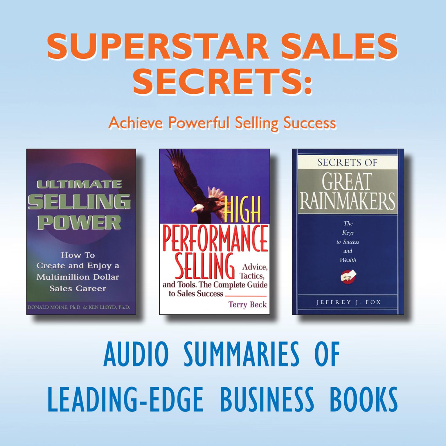 Superstar Sales Secrets: Achieve Powerful Selling Success Audiobook, by getAbstract
