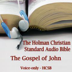 The Gospel of John: The Voice Only Holman Christian Standard Audio Bible (HCSB) Audiobook, by Made for Success