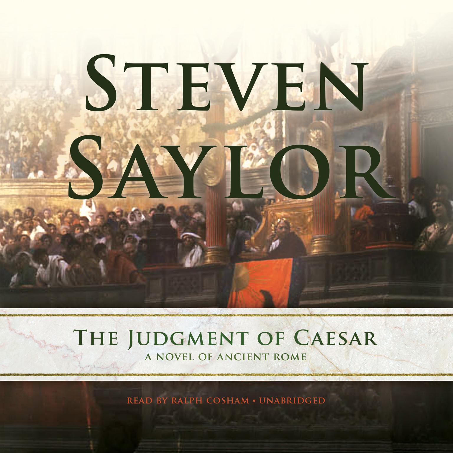 The Judgment of Caesar: A Novel of Ancient Rome Audiobook, by Steven Saylor