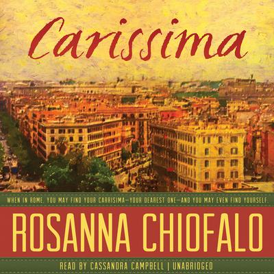 Carissima Audiobook, by Rosanna Chiofalo