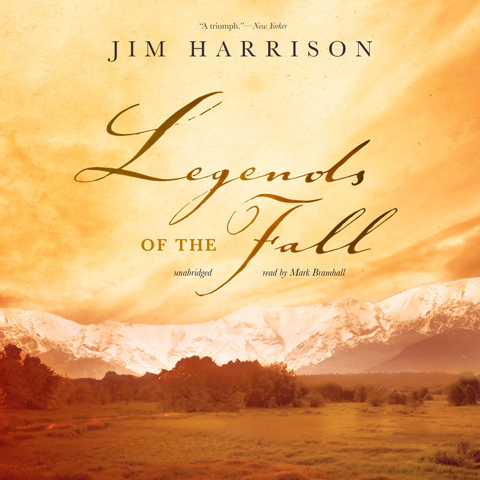 Legends of the Fall Audiobook, by Jim Harrison
