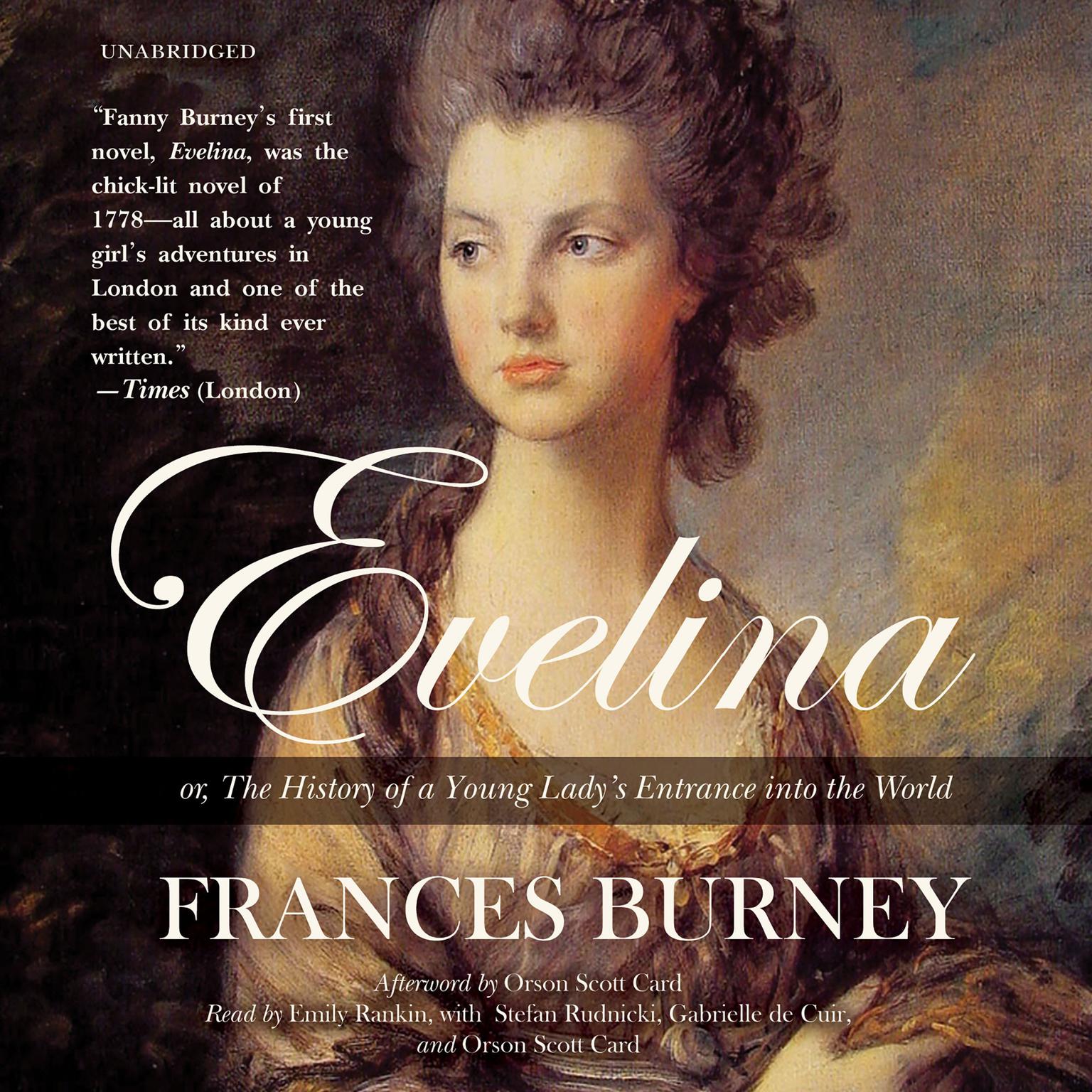 Evelina: or, The History of a Young Lady’s Entrance into the World Audiobook, by Frances Burney