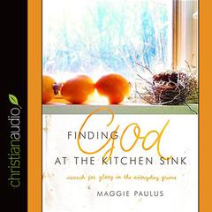 Finding God at the Kitchen Sink: Search for Glory in the Everyday Grime Audiobook, by Maggie Paulus