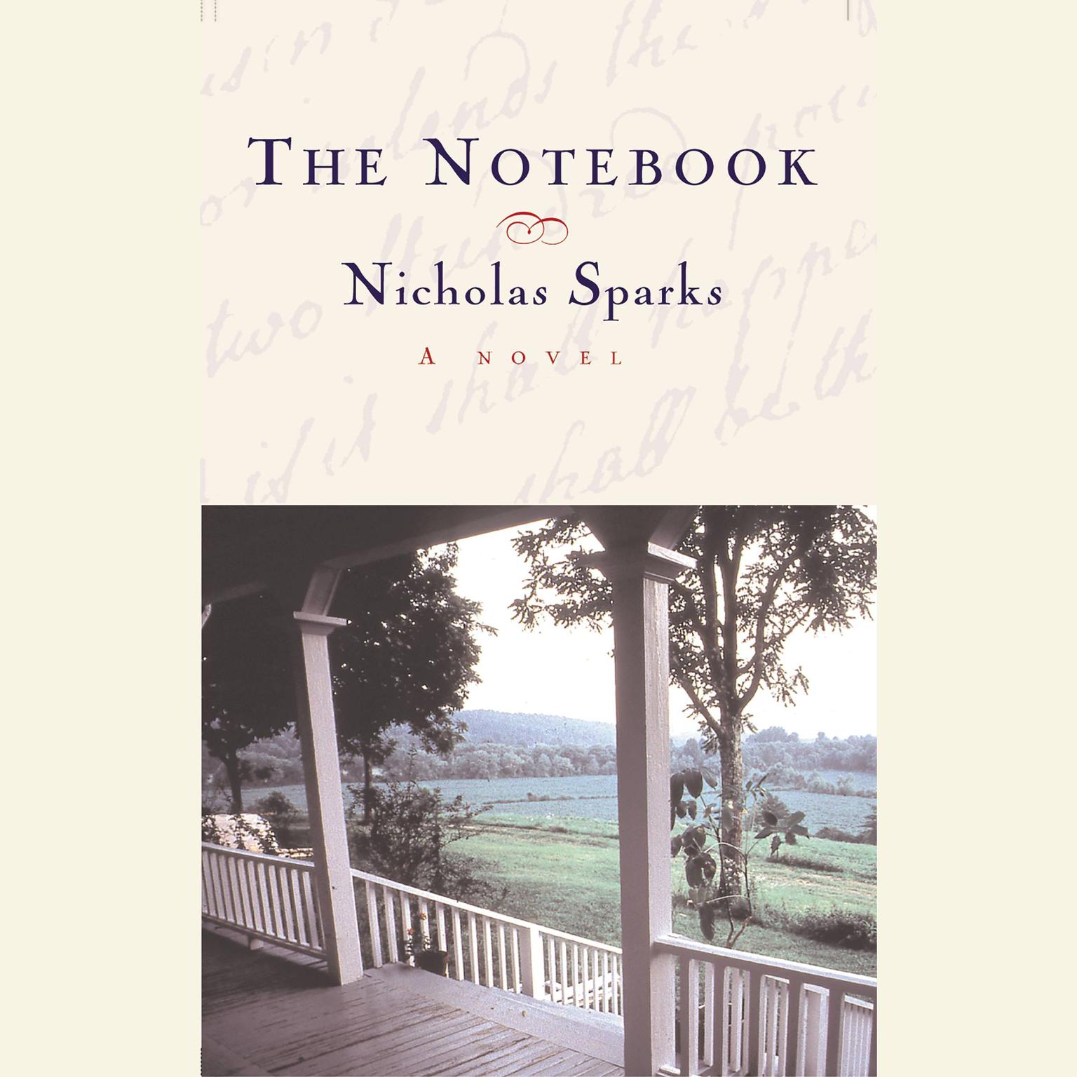 The Notebook Audiobook, by Nicholas Sparks