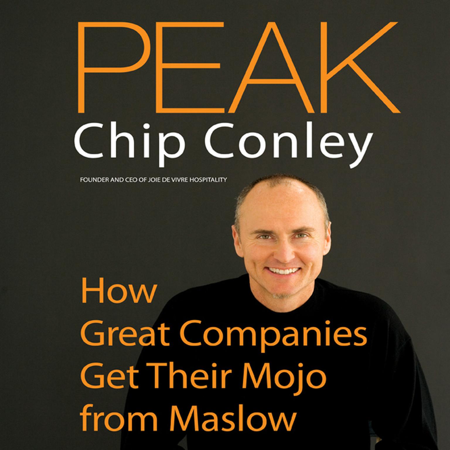 Peak: How Great Companies Get Their Mojo from Maslow Audiobook