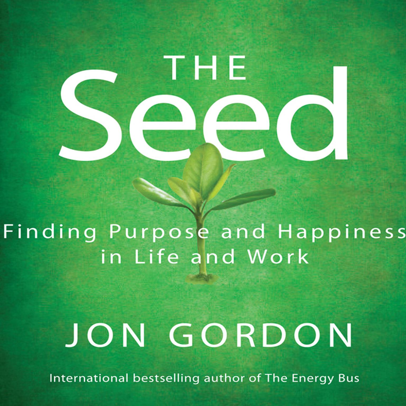 The Seed: Working For a Bigger Purpose Audiobook, by Jon Gordon