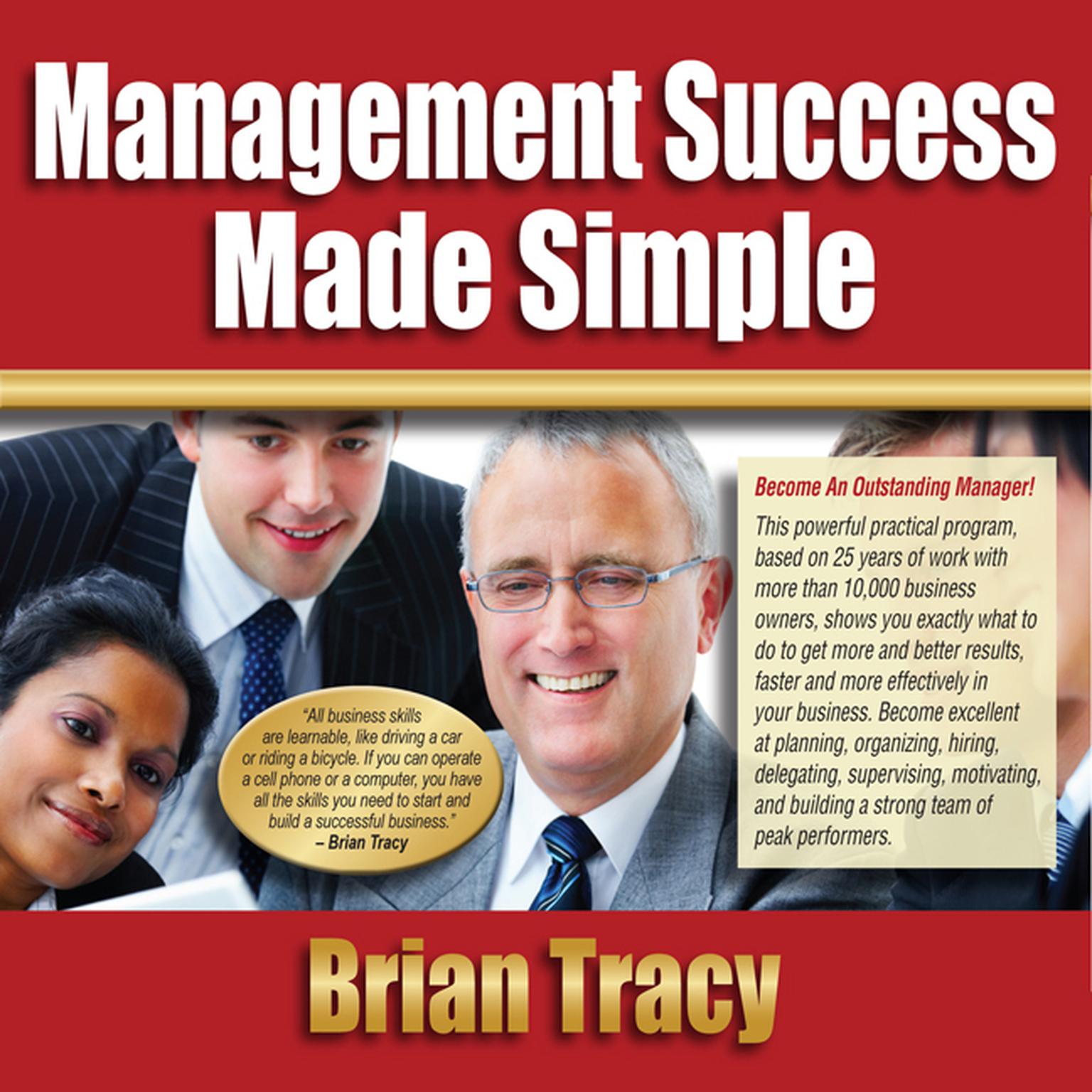 Management Success Made Simple Audiobook, by Brian Tracy