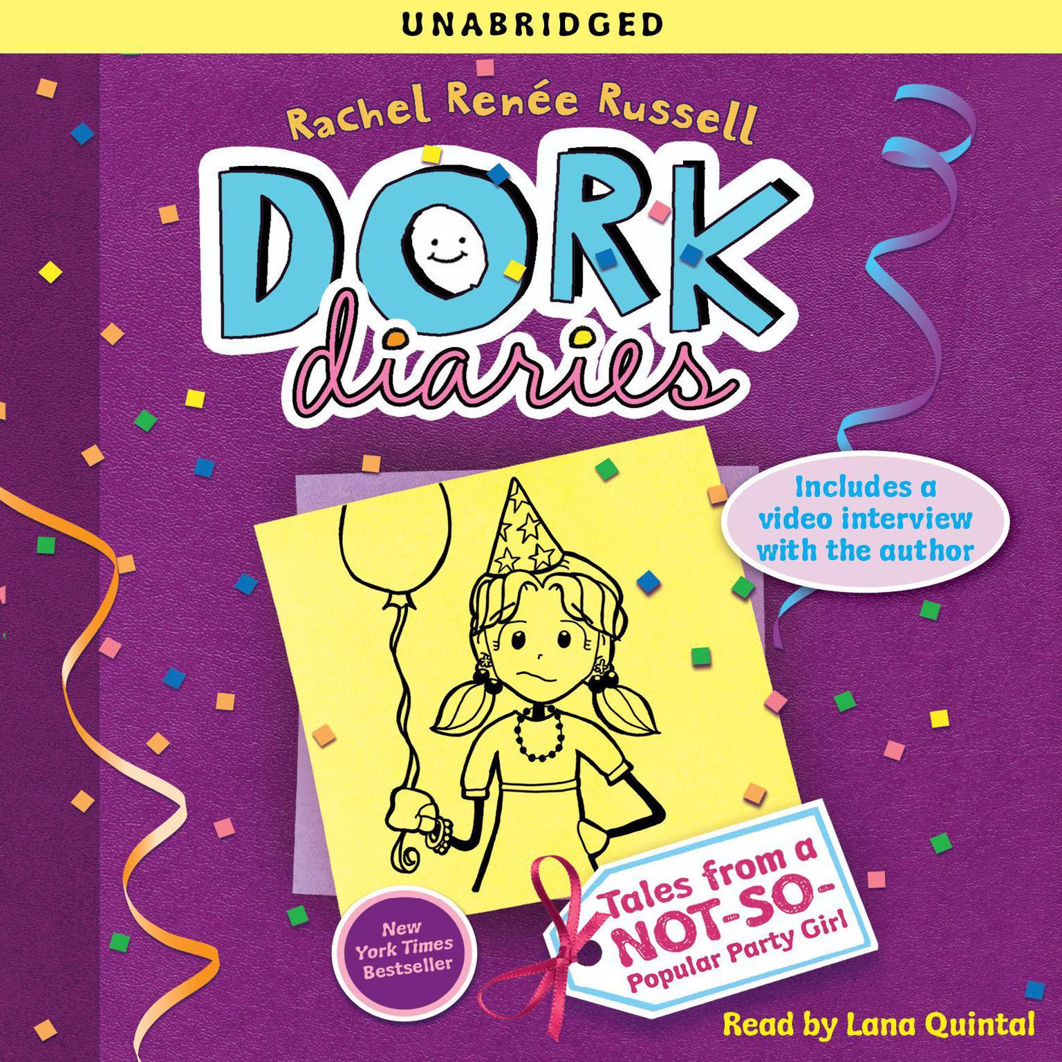 Dork Diaries 2: Tales from a Not-So-Popular Party Girl Audiobook, by Rachel Renée Russell