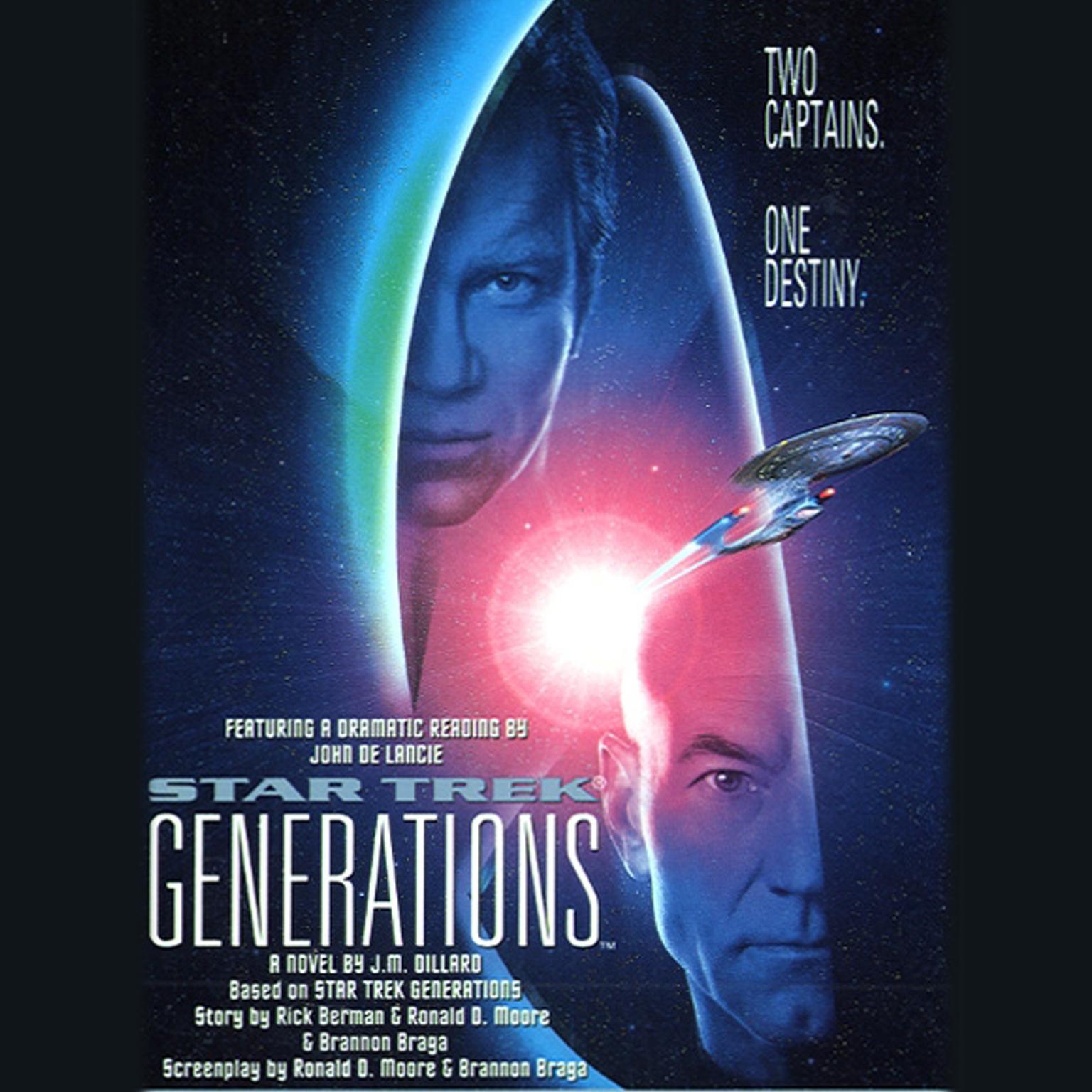 Star Trek Generations (Abridged) Audiobook, by J. M. Dillard