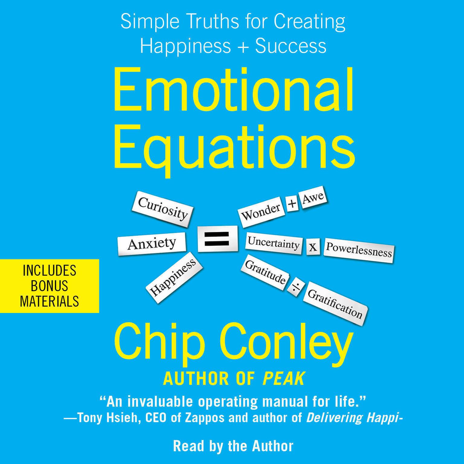Emotional Equations: Simple Truths for Creating Happiness + Success Audiobook, by Chip Conley