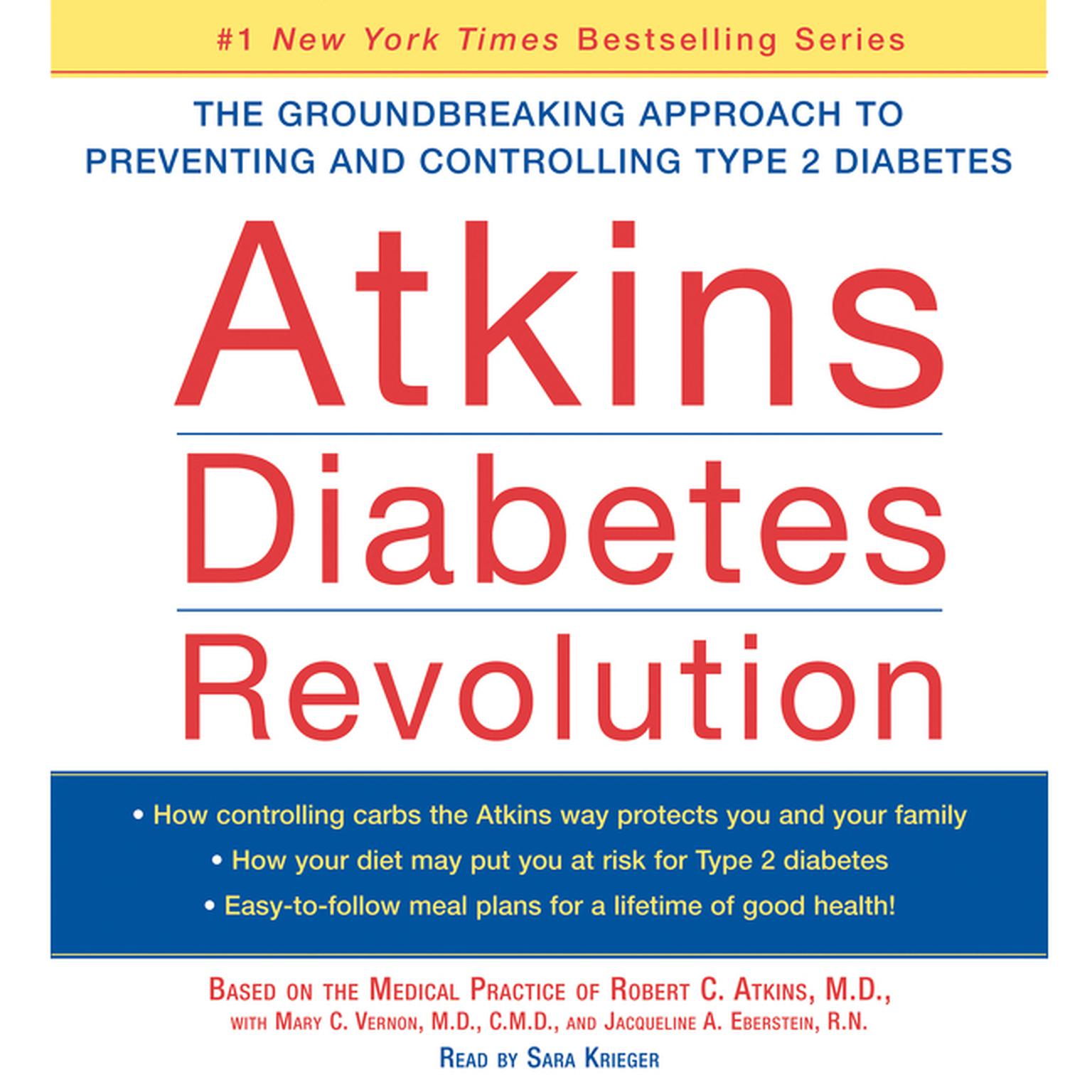Atkins Diabetes Revolution (Abridged): The Groundbreaking Approach to Preventin Audiobook, by Robert C. Atkins