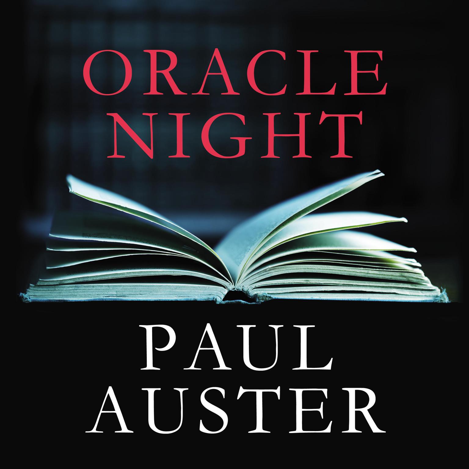 Oracle Night Audiobook, by Paul Auster