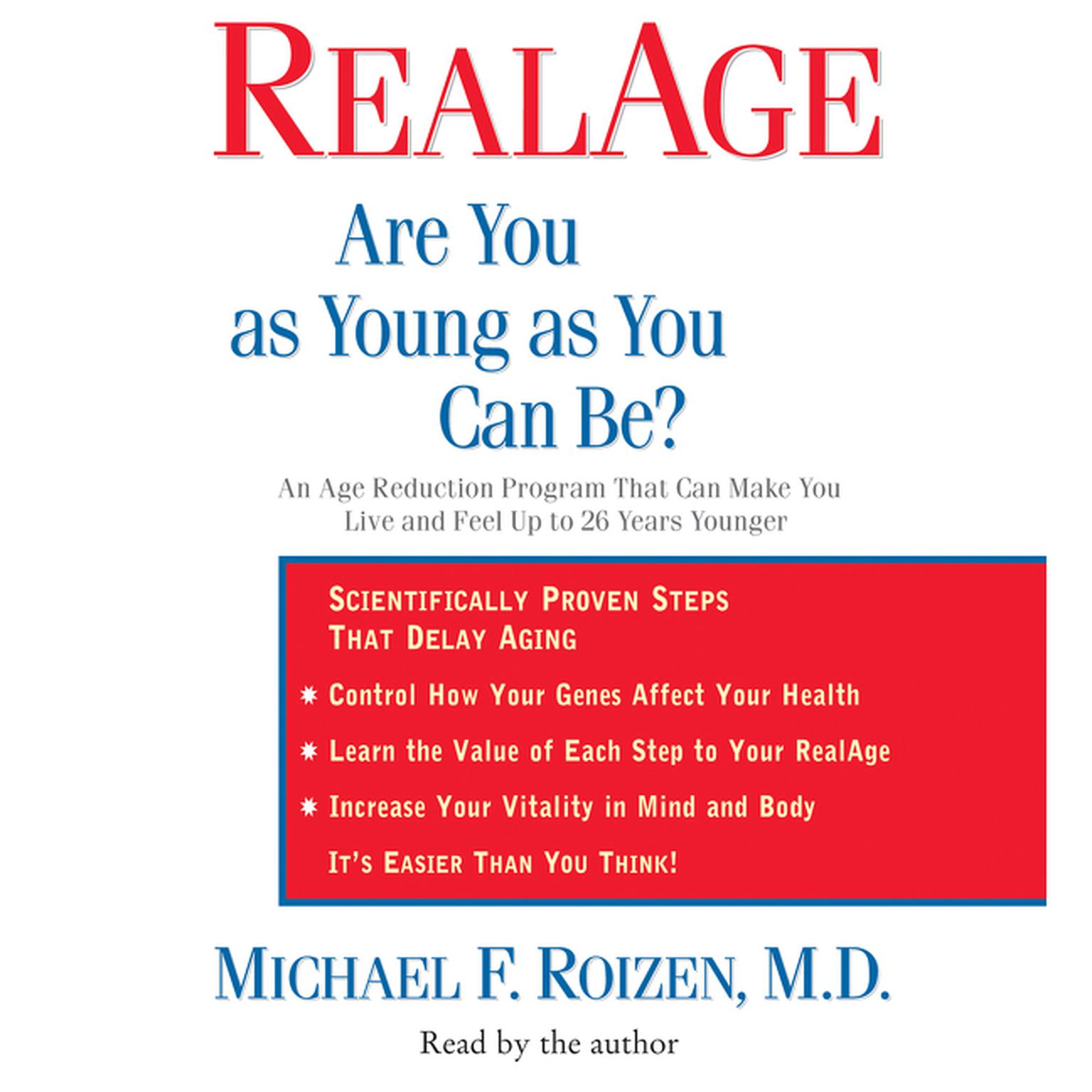 RealAge (Abridged) Audiobook, by Michael F. Roizen