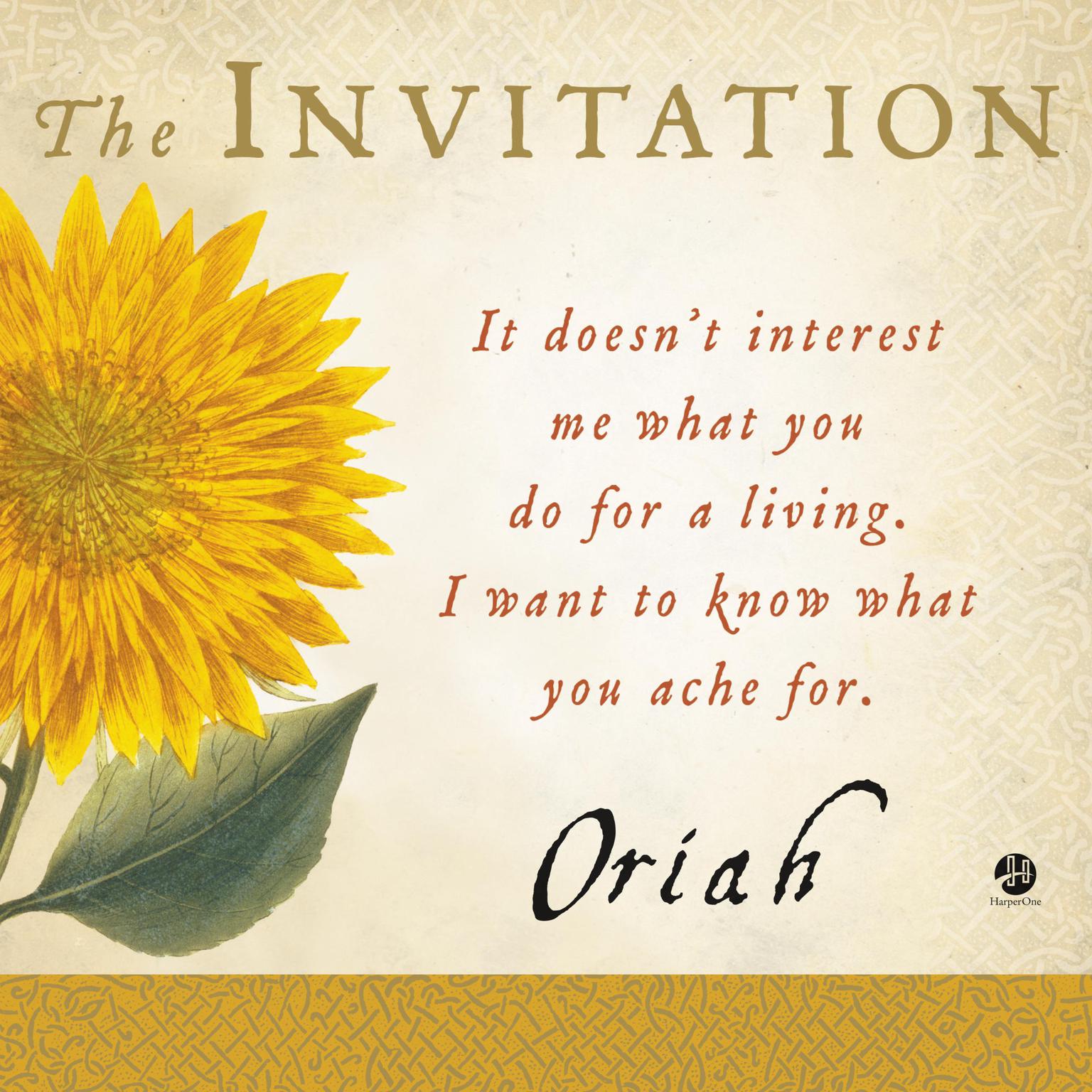 The Invitation (Abridged) Audiobook, by Oriah