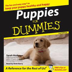 Puppies For Dummies Audiobook, by Sarah Hodgson