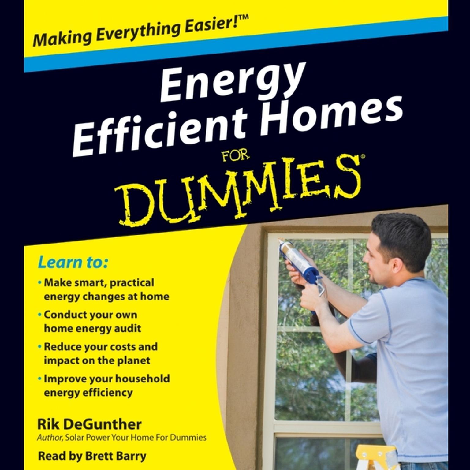 Energy Efficient Homes for Dummies (Abridged) Audiobook, by Rik DeGunther