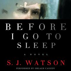 Before I Go To Sleep: A Novel Audiobook, by S. J. Watson