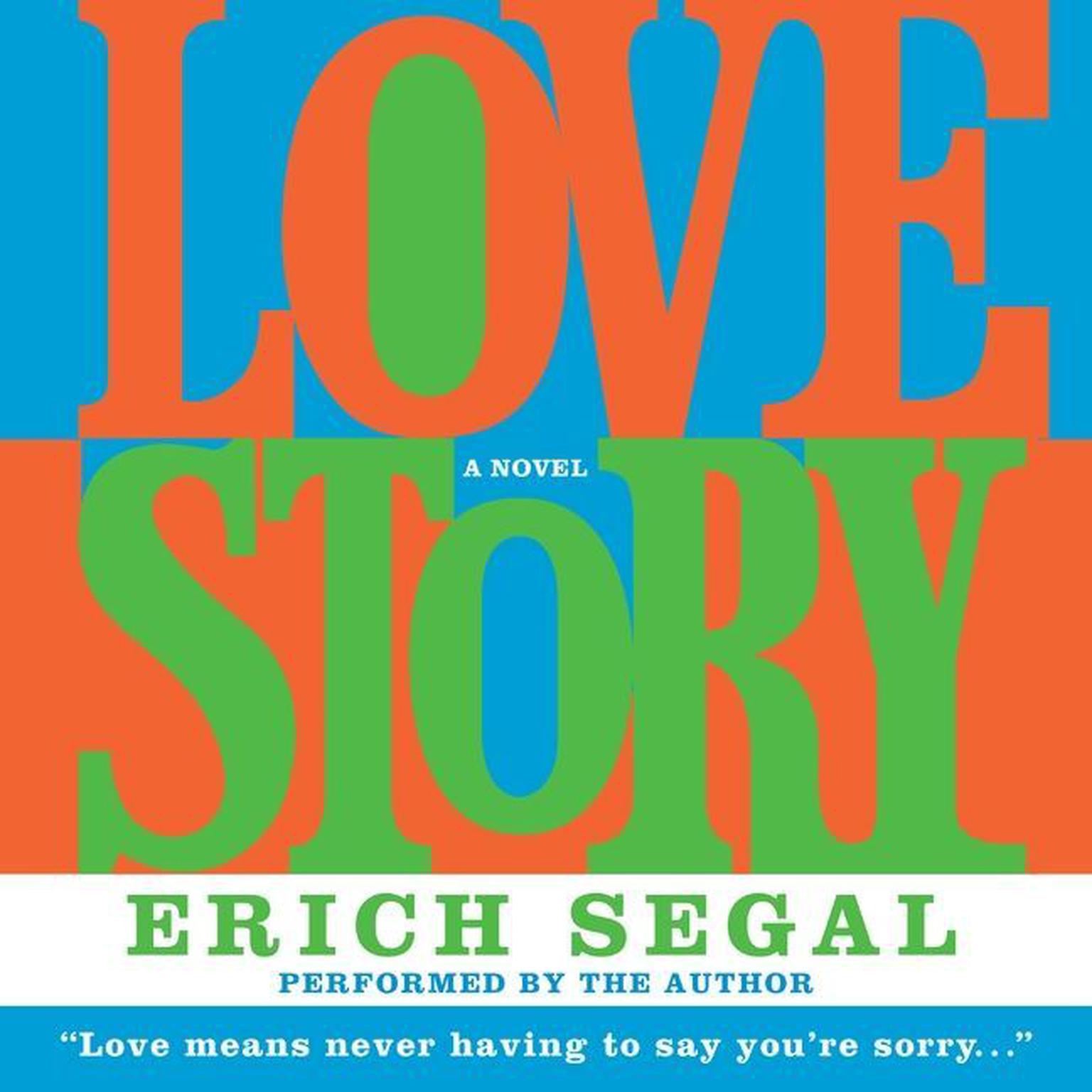 Love Story Audiobook, by Erich Segal
