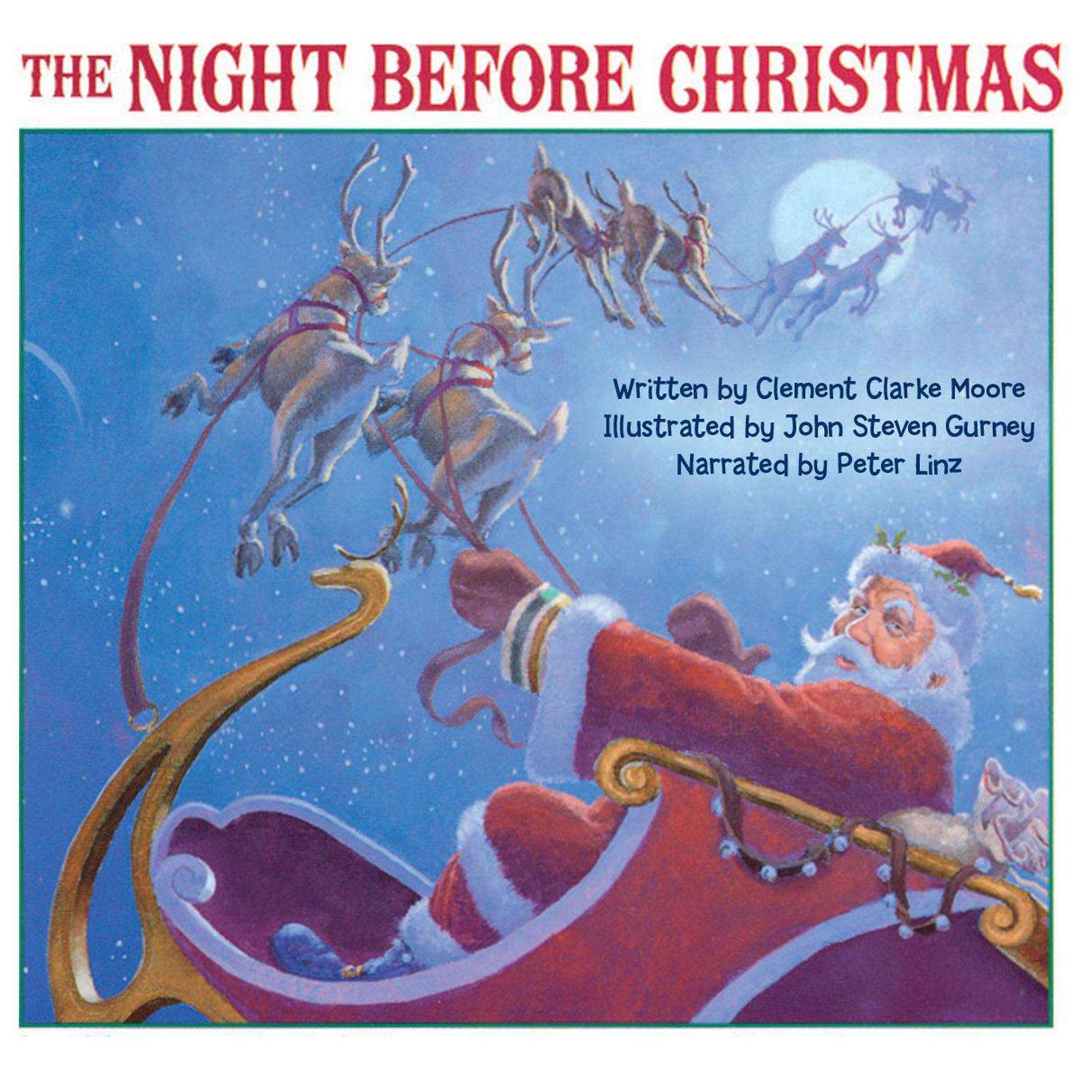 The Night Before Christmas Audiobook, by Clement Clarke Moore
