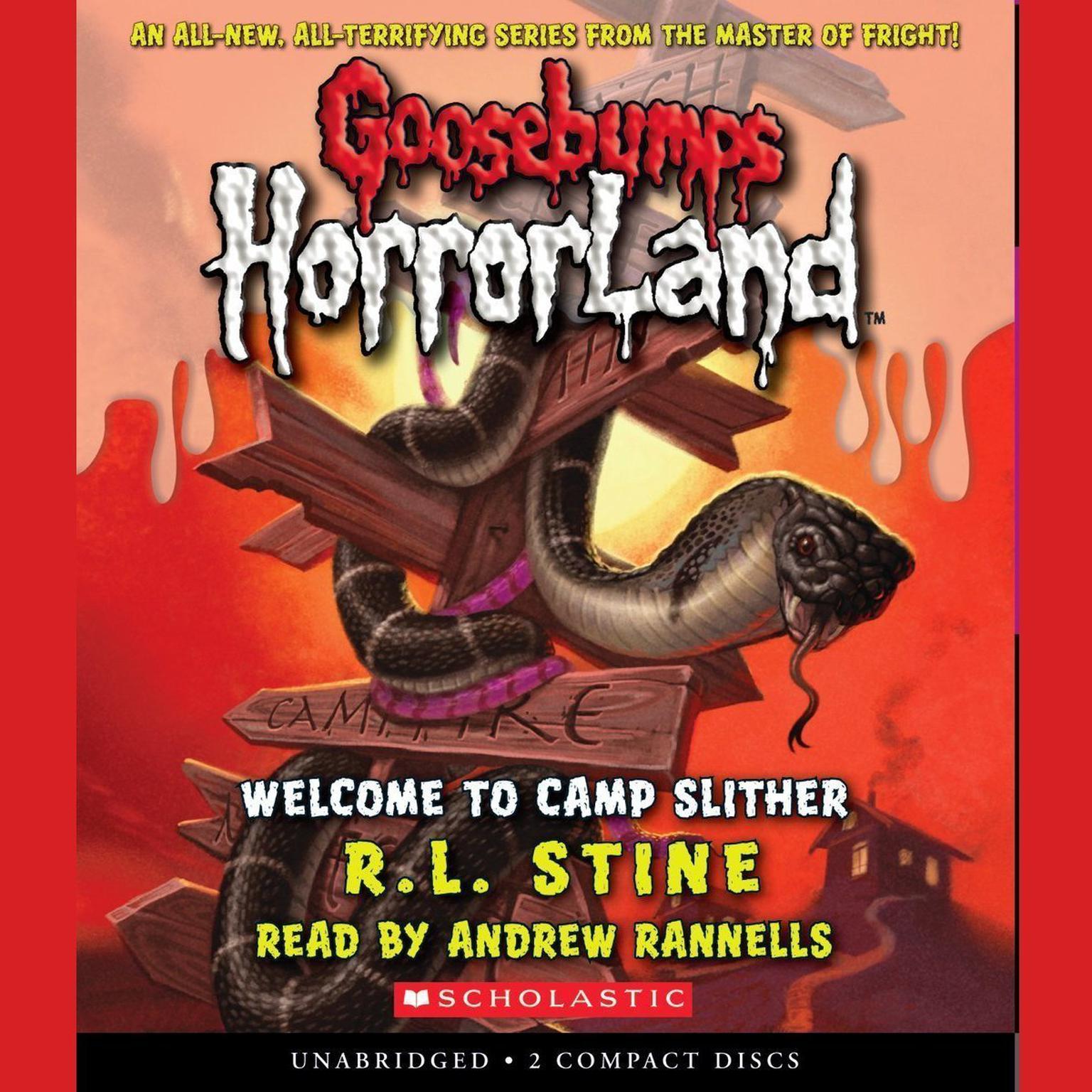 Welcome to Camp Slither Audiobook, by R. L. Stine