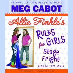 Stage Fright: STAGE FRIGHT Audiobook, by Meg Cabot