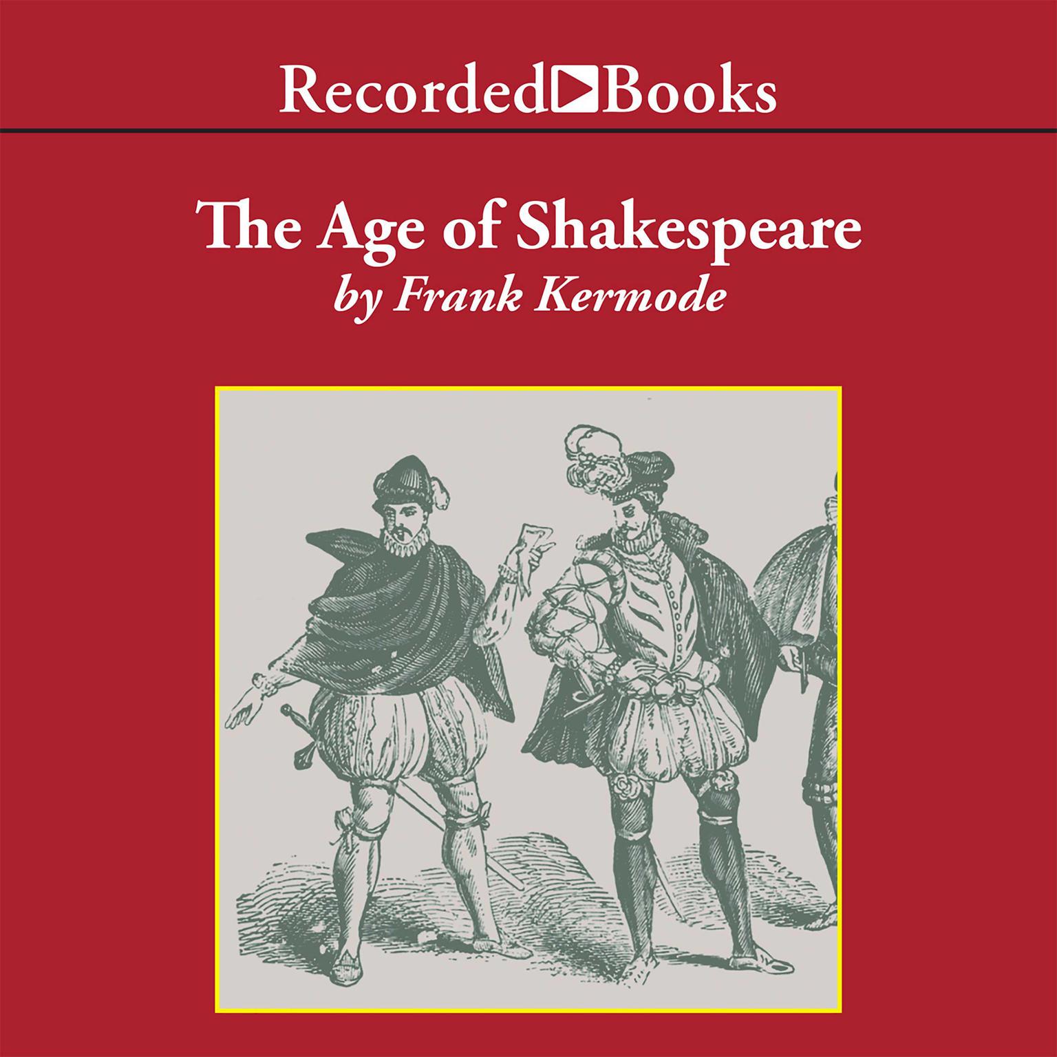The Age of Shakespeare Audiobook, by Frank Kermode