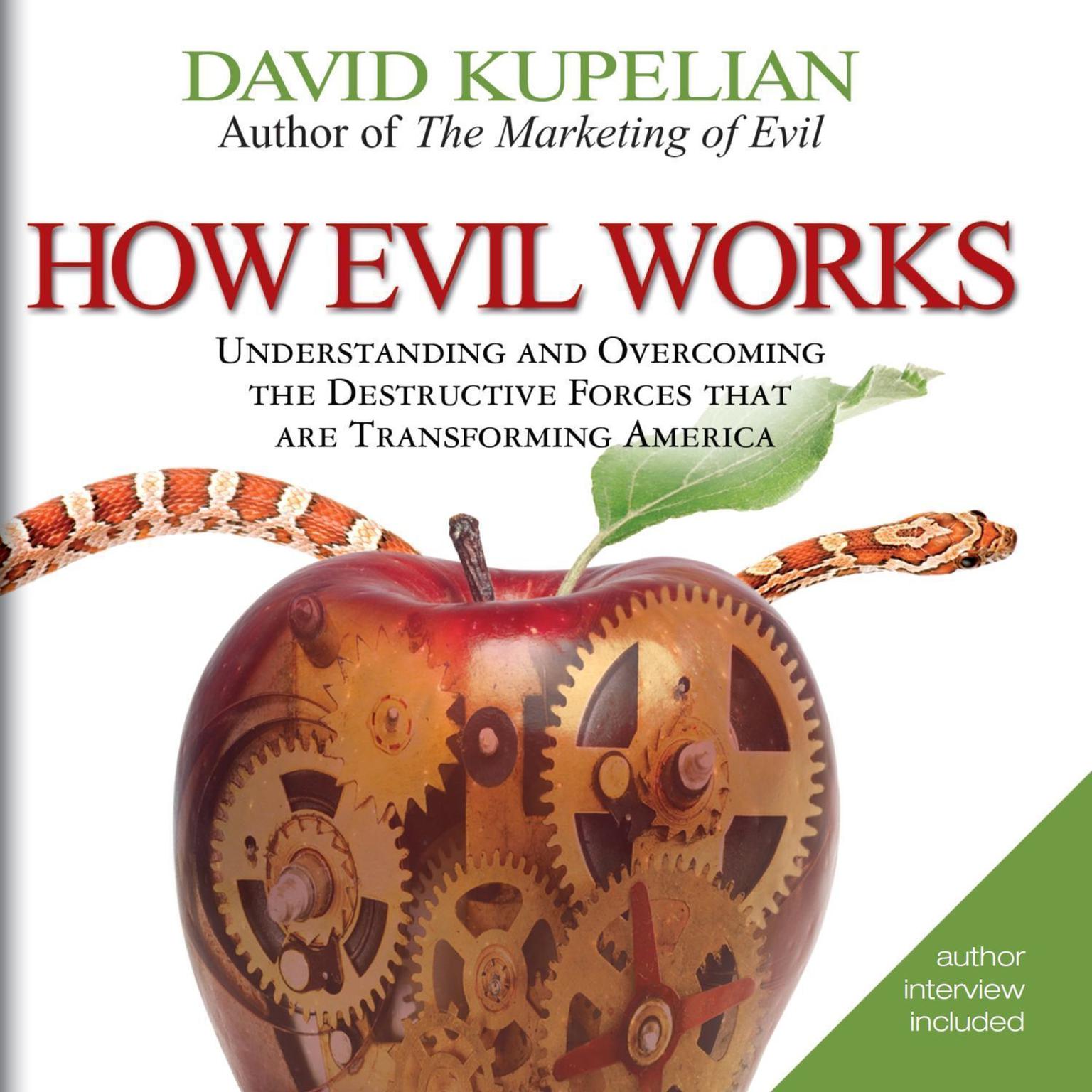 How Evil Works: Understanding and Overcoming the Destructive Forces That Are Transforming America Audiobook, by David Kupelian