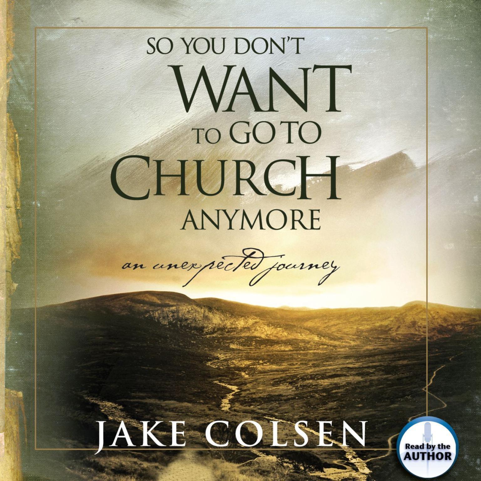 So You Dont Want To Go To Church Anymore: An Unexpected Journey Audiobook, by Jake Colsen