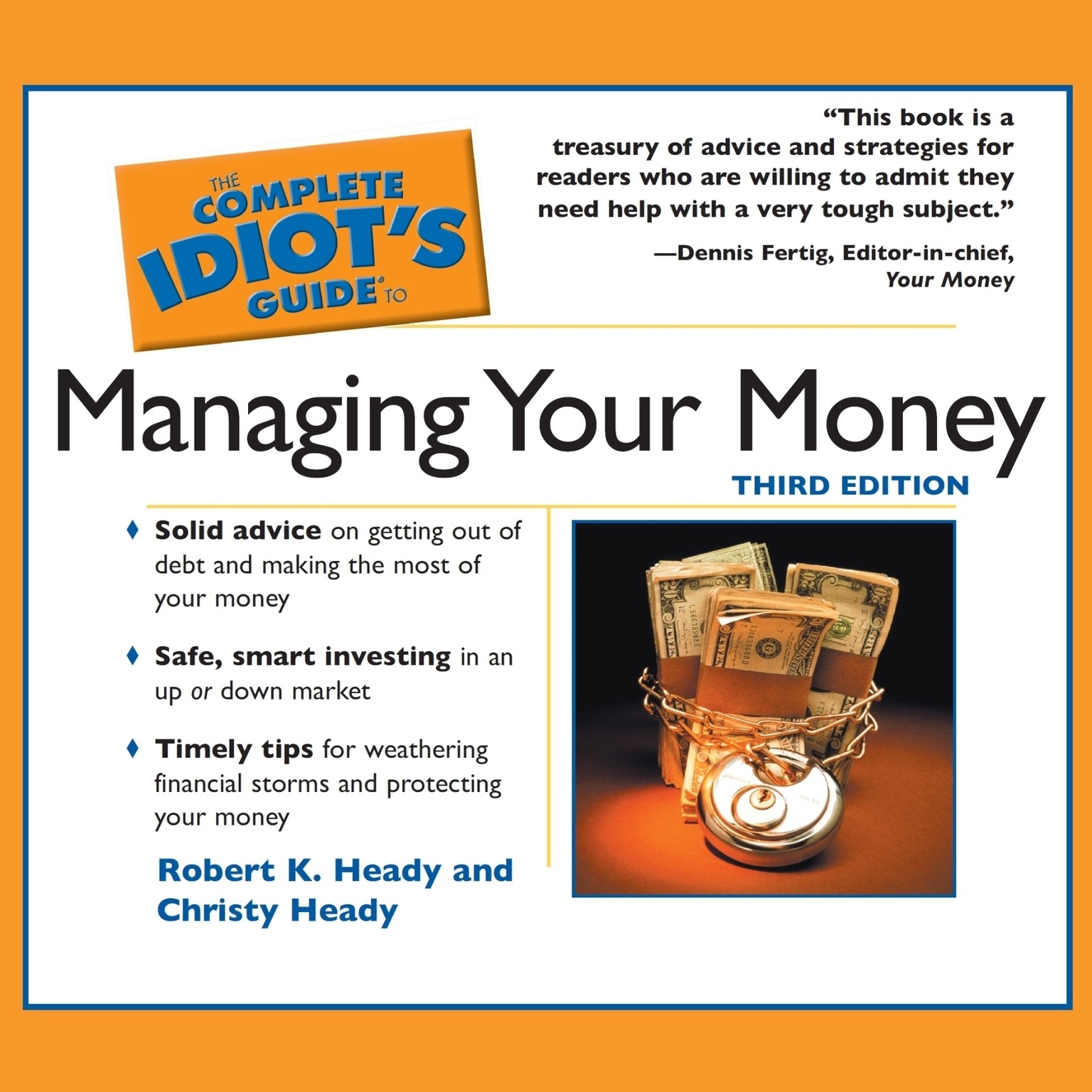 The Complete Idiot’s Guide to Managing Your Money (Abridged) Audiobook, by Robert K. Heady