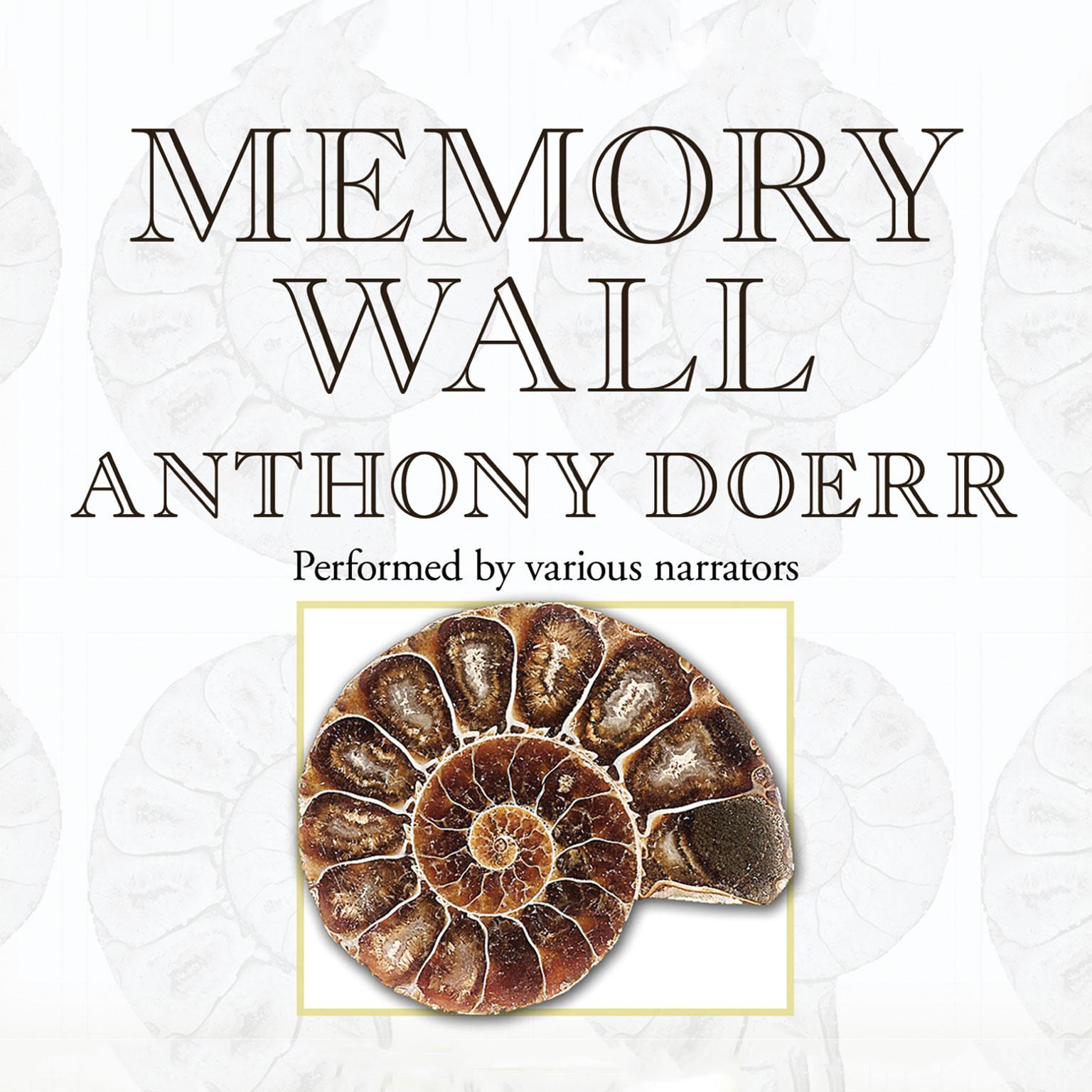 Memory Wall: Stories Audiobook, by Anthony Doerr