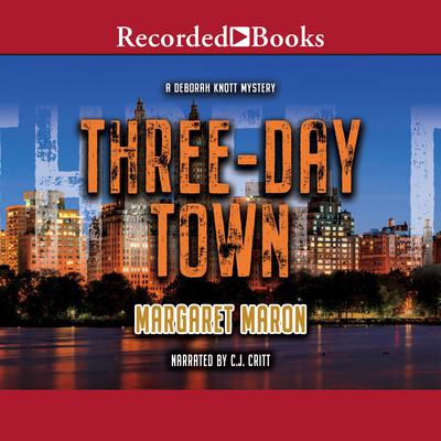 Three-Day Town Audiobook, by Margaret Maron