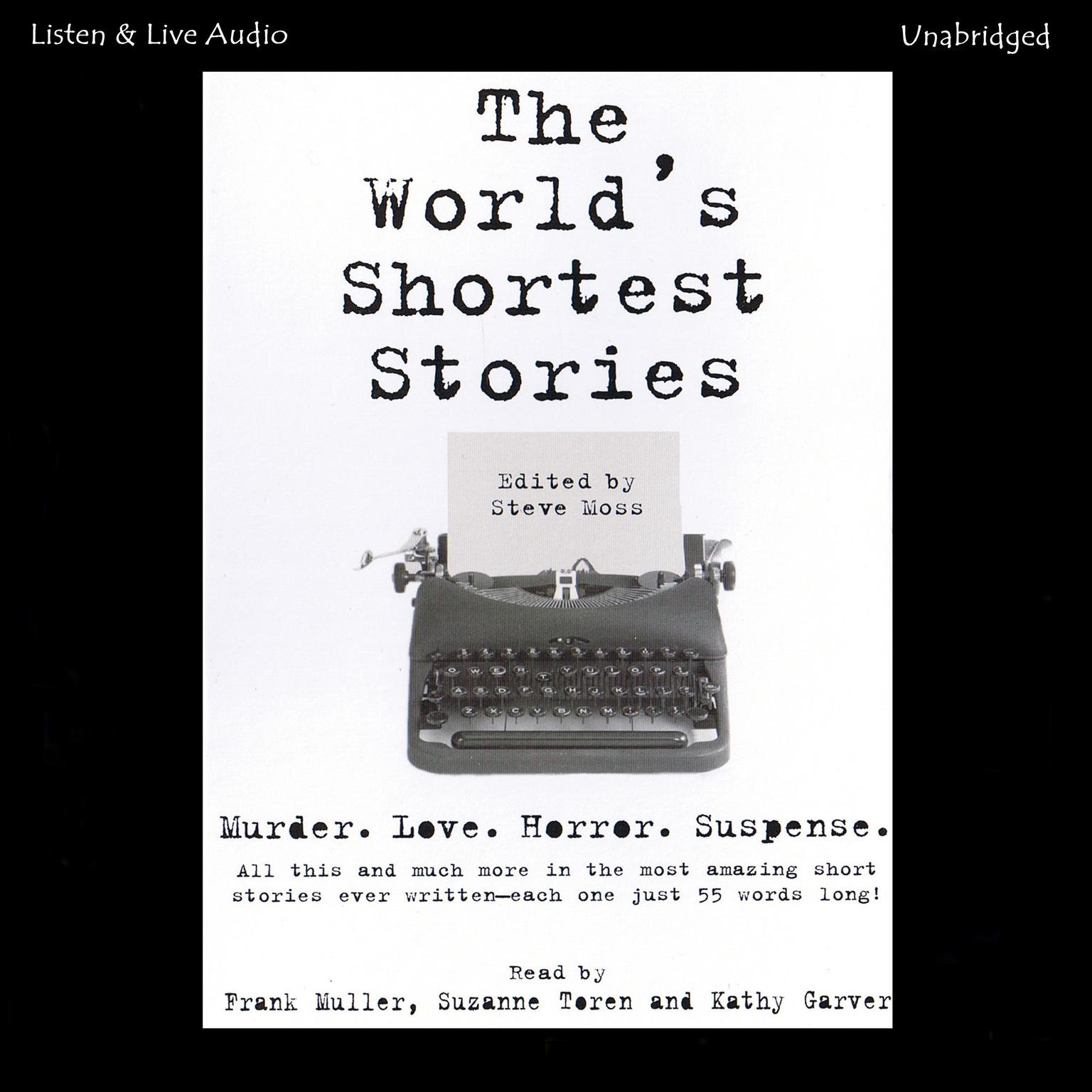 The World’s Shortest Stories Audiobook, by Steve Moss 