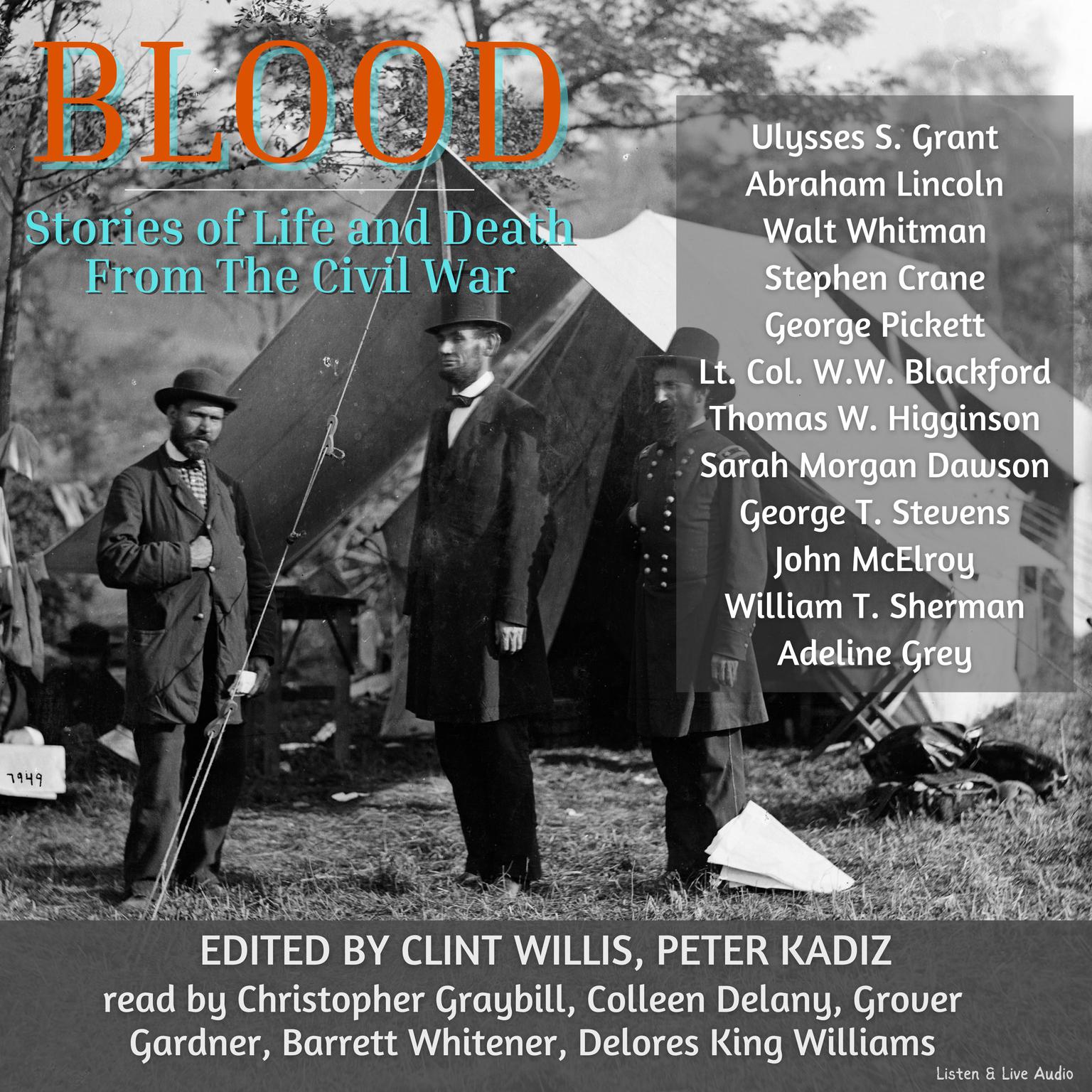 Blood: Stories of Life and Death From The Civil War Audiobook