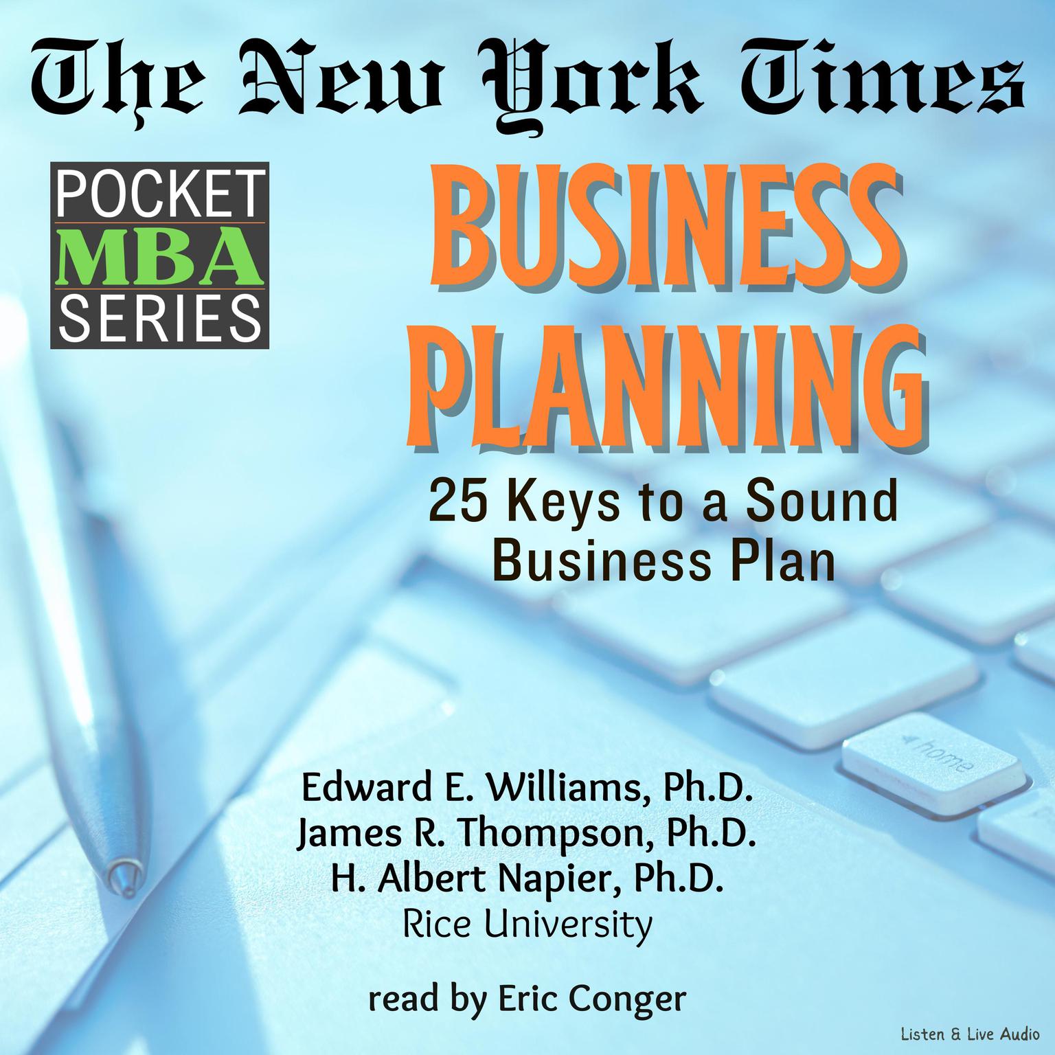 Business Planning Audiobook, by Edward E. Williams