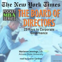 The Board of Directors Audiobook, by Marianne Jennings