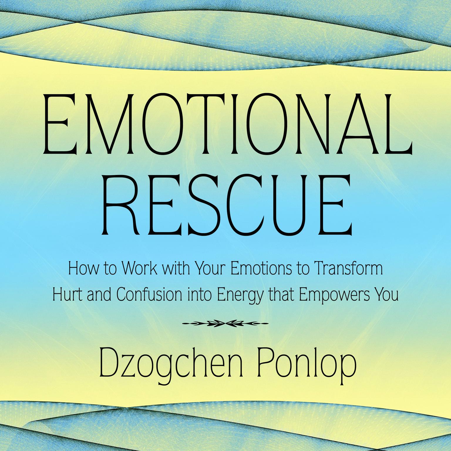 Emotional Rescue: How to Work with Your Emotions to Transform Hurt and Confusion into Energy that Empowers You Audiobook, by Dzogchen Ponlop